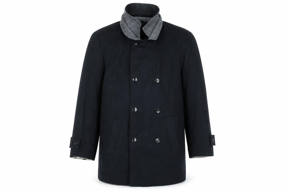 Mens UK Size XL SP Blue Overcoat