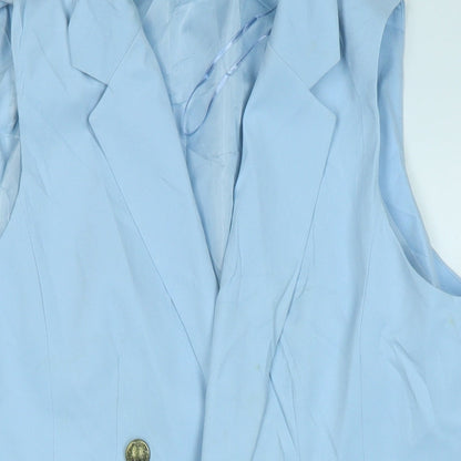 Womens UK Size 16 Selected Blue Gilet