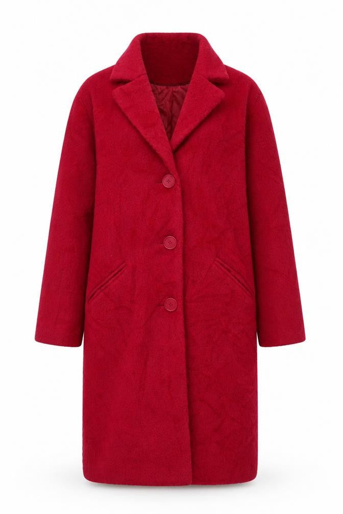 Womens UK Size 6 b.young Pink Overcoat