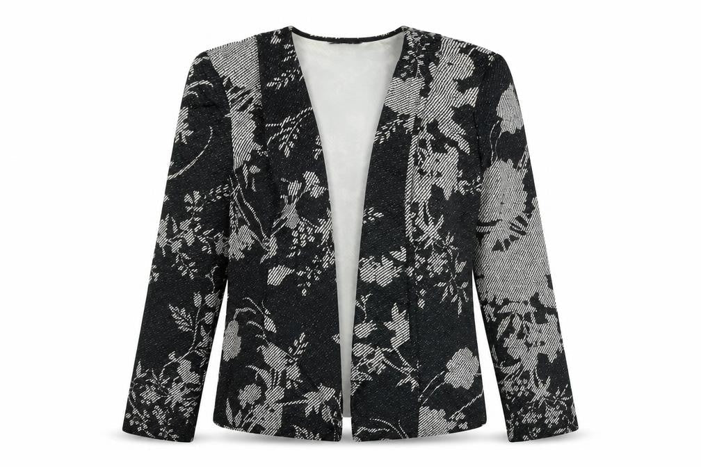 Womens UK Size 10 Roman Black Jacket