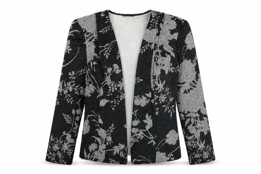 Womens UK Size 10 Roman Black Jacket