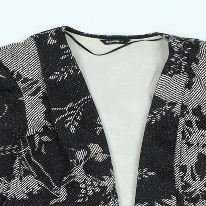 Womens UK Size 10 Roman Black Jacket