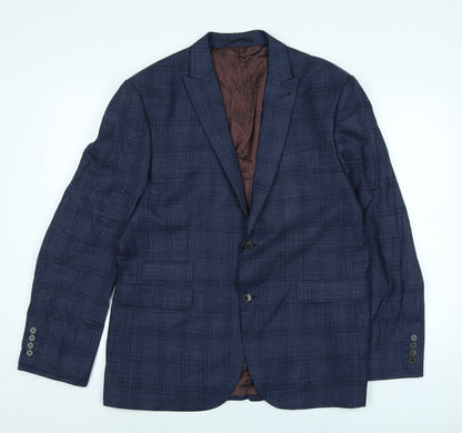 Mens UK Size 42 NEXT Regular Blue Suit Jacket