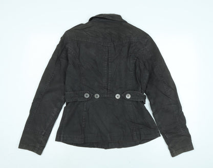 Womens UK Size M MNG Grey Jacket