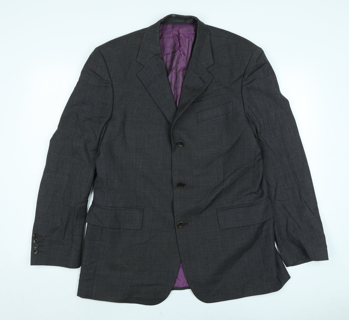 Mens UK Size 44 Racing Green Regular Green Suit Jacket