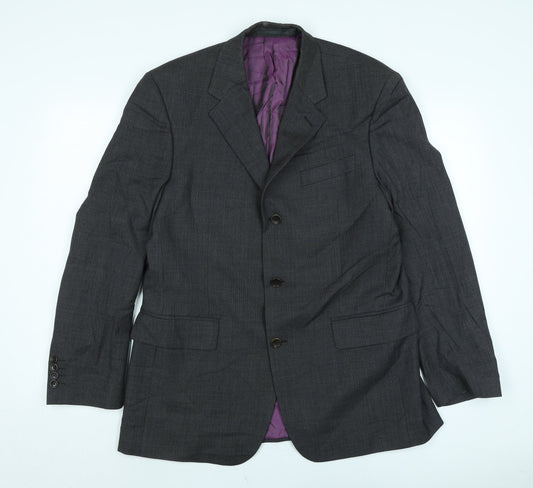 Mens UK Size 44 Racing Green Regular Green Suit Jacket