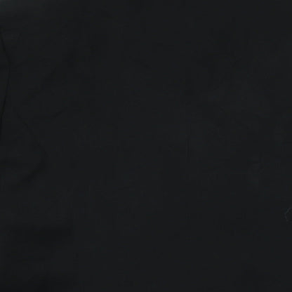 Evans Womens Black Jacket Size 18 Button