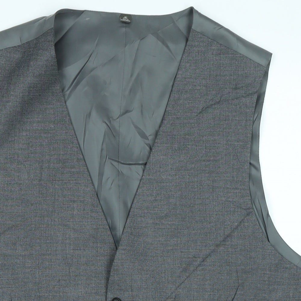 Mens UK Size 42 Marks and Spencer Green Gilet