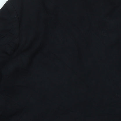 Marks and Spencer Womens Black Jacket Size 14 Button