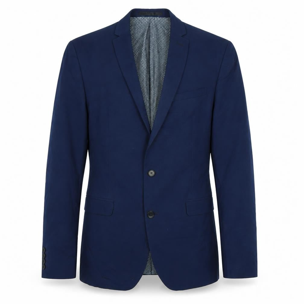 Mens UK Size 40 Limehaus Regular Blue Suit Jacket