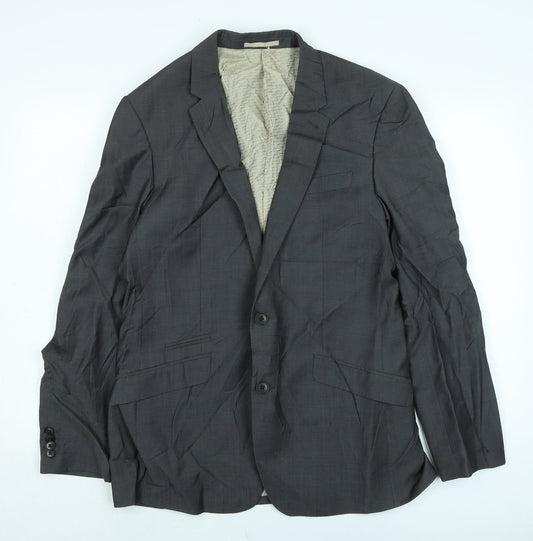 Mens UK Size 40 NEXT Regular Green Suit Jacket