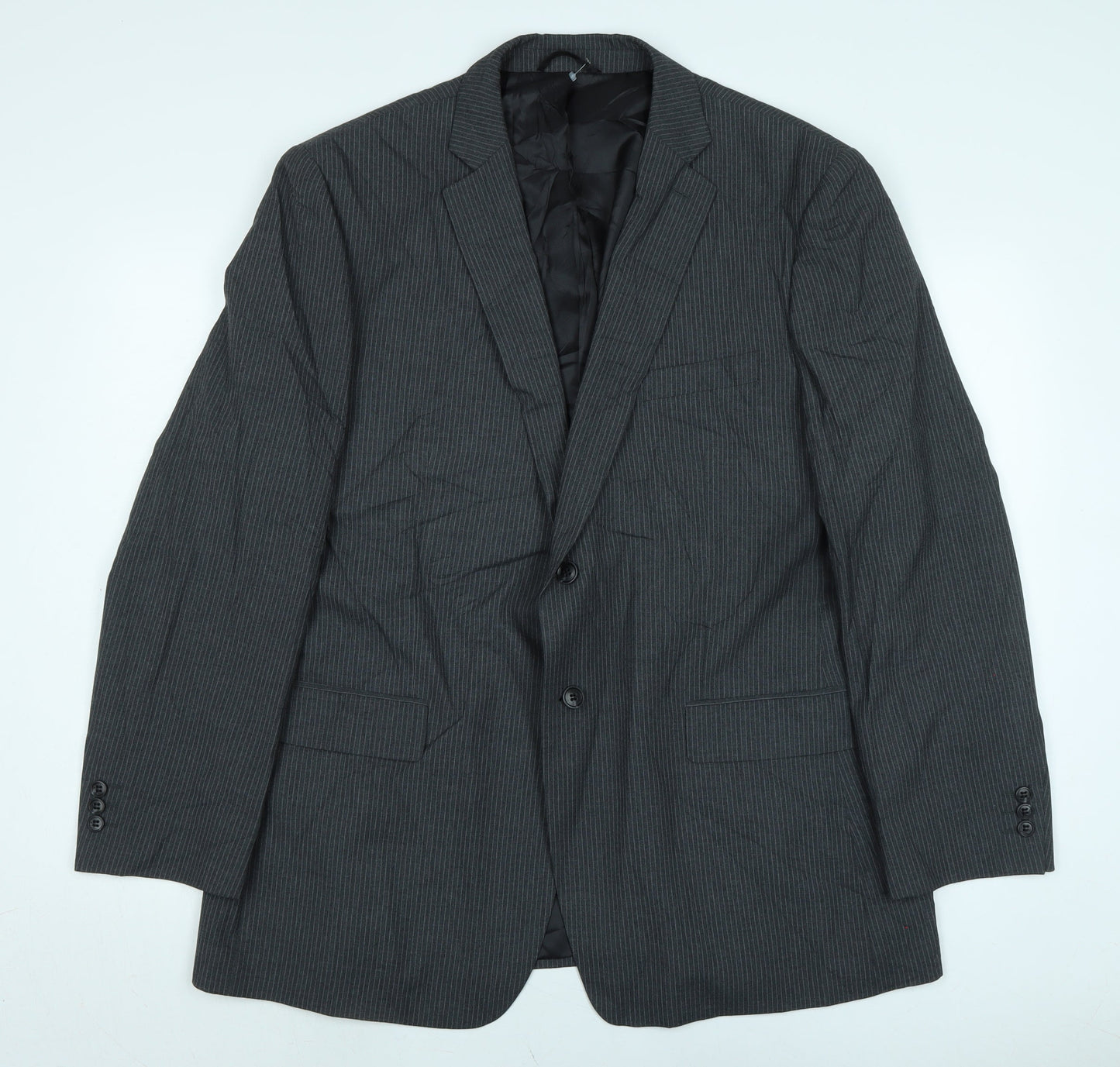 Mens UK Size 48 jack reid Regular Grey Suit Jacket