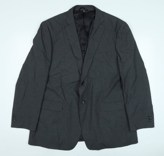 Mens UK Size 48 jack reid Regular Grey Suit Jacket