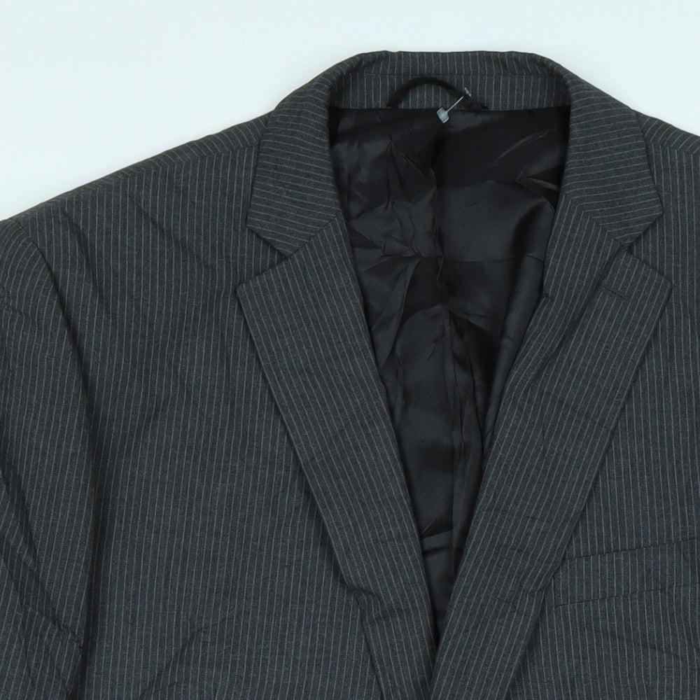 Mens UK Size 48 jack reid Regular Grey Suit Jacket