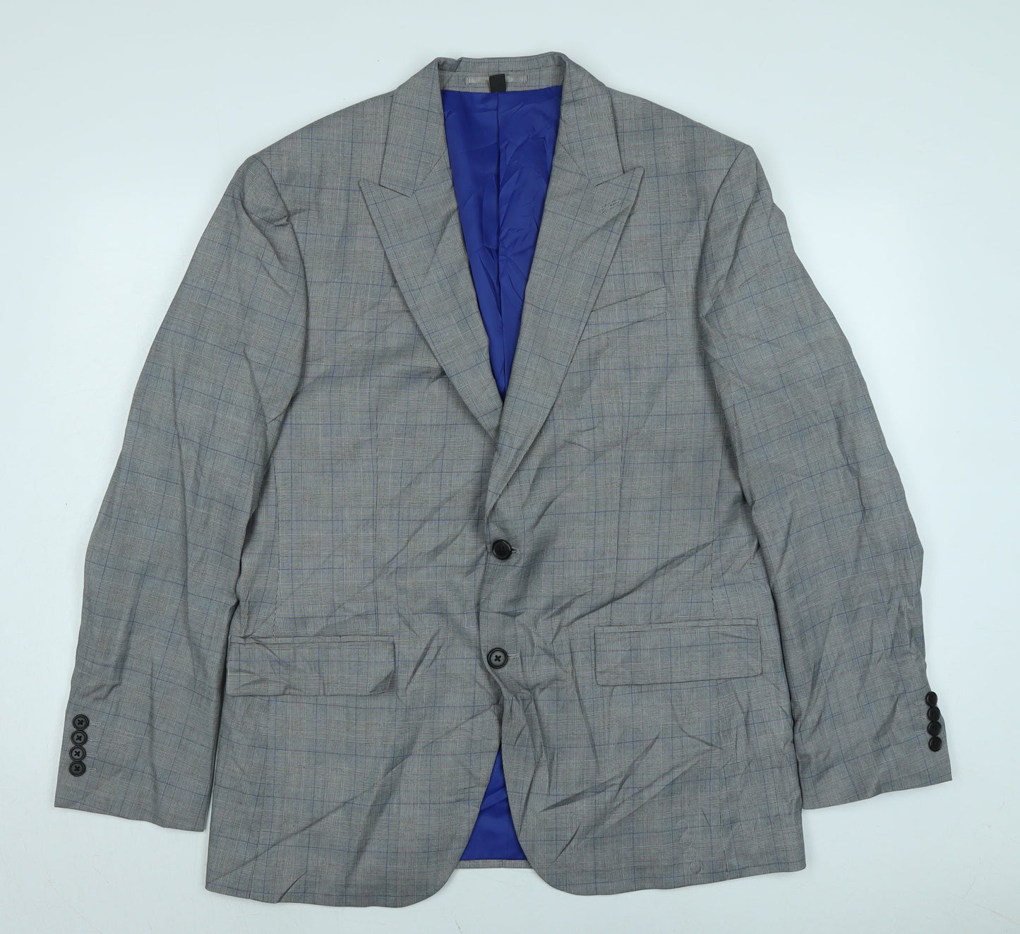Mens UK Size 40 Marks and Spencer Regular Grey Suit Jacket