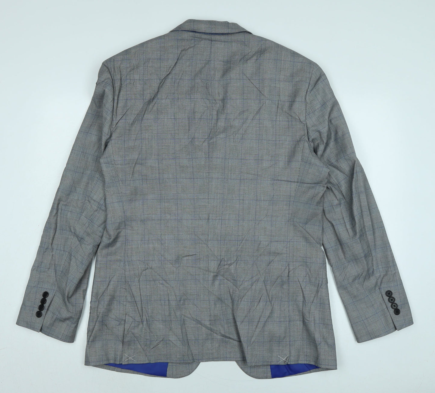 Mens UK Size 40 Marks and Spencer Regular Grey Suit Jacket