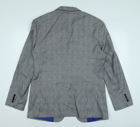 Mens UK Size 40 Marks and Spencer Regular Grey Suit Jacket