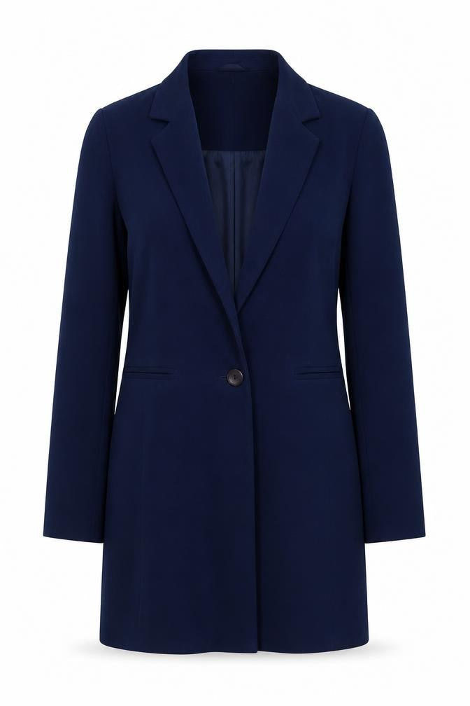 Womens UK Size 10 David Barry Blue Jacket