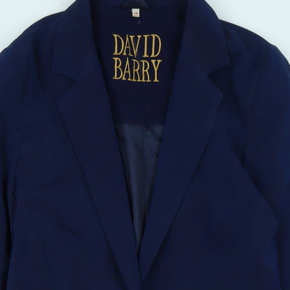 Womens UK Size 10 David Barry Blue Jacket