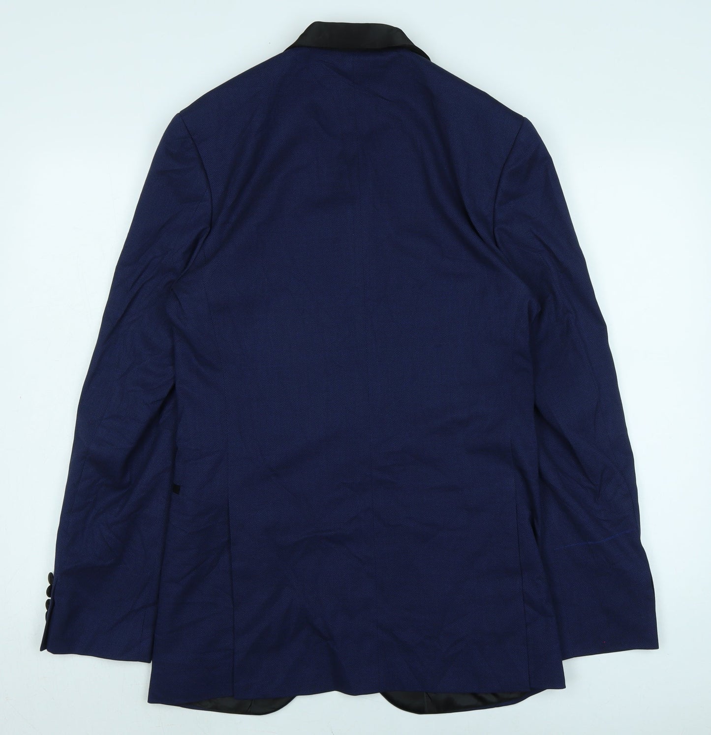 Mens UK Size 36 Marks and Spencer Big & Tall Blue Suit Tuxedo
