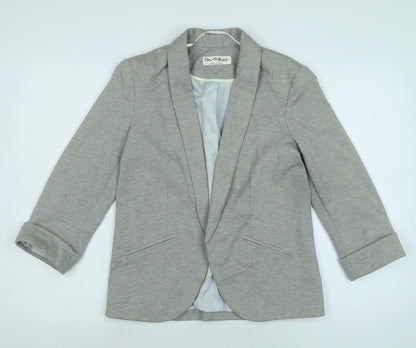 Womens UK Size 10 Miss Selfridge Grey Jacket