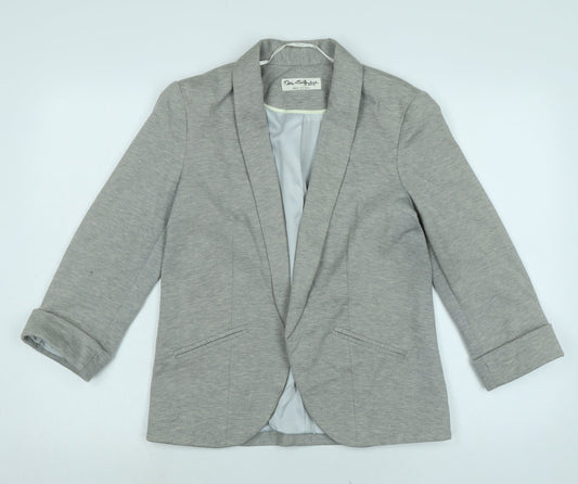Womens UK Size 10 Miss Selfridge Grey Jacket