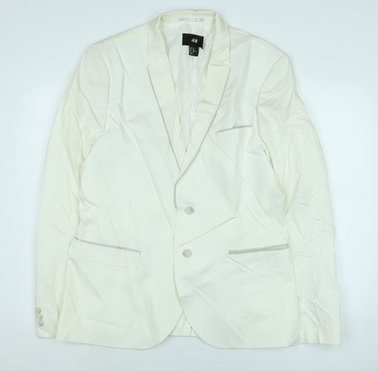 Mens UK Size L H&M Grey Jacket
