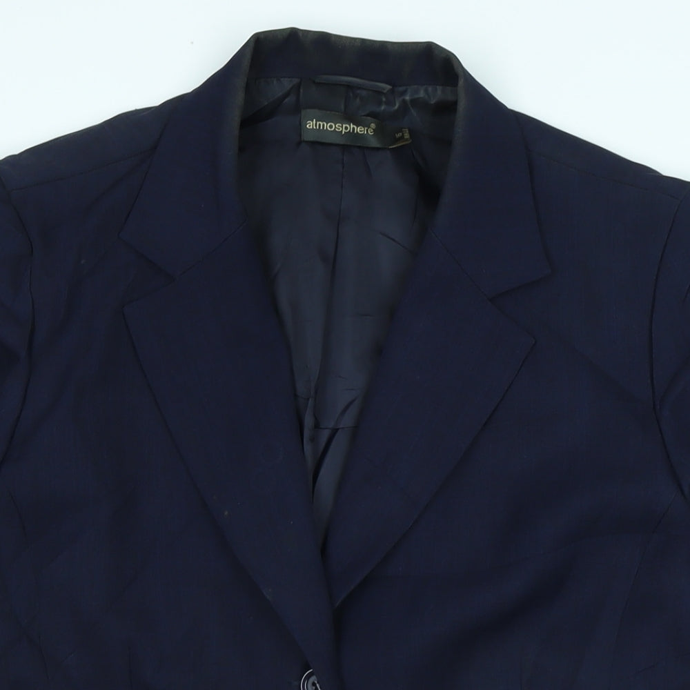 Womens UK Size 16 Atmosphere Blue Jacket