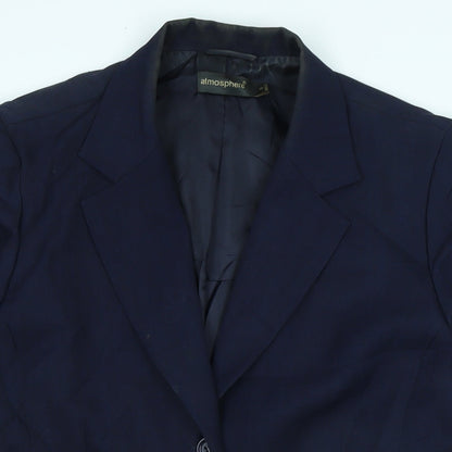 Womens UK Size 16 Atmosphere Blue Jacket