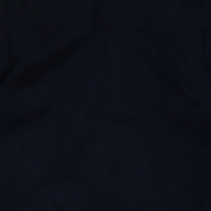 Womens UK Size 12 Dorothy Perkins Blue Biker Coat