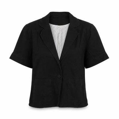 Womens UK Size 10 Warehouse Black Jacket