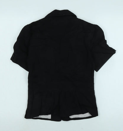 Womens UK Size 10 Warehouse Black Jacket