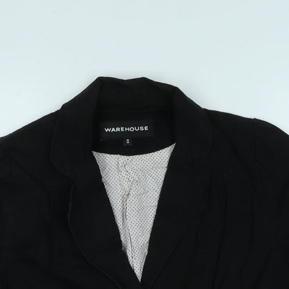 Womens UK Size 10 Warehouse Black Jacket