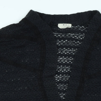Womens UK Size S Pins & Needles Black Shrug Jumper