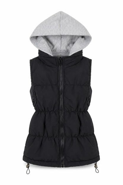 Womens UK Size 6 New Look Black Gilet