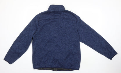 Mens UK Size L Lands End Blue Jacket