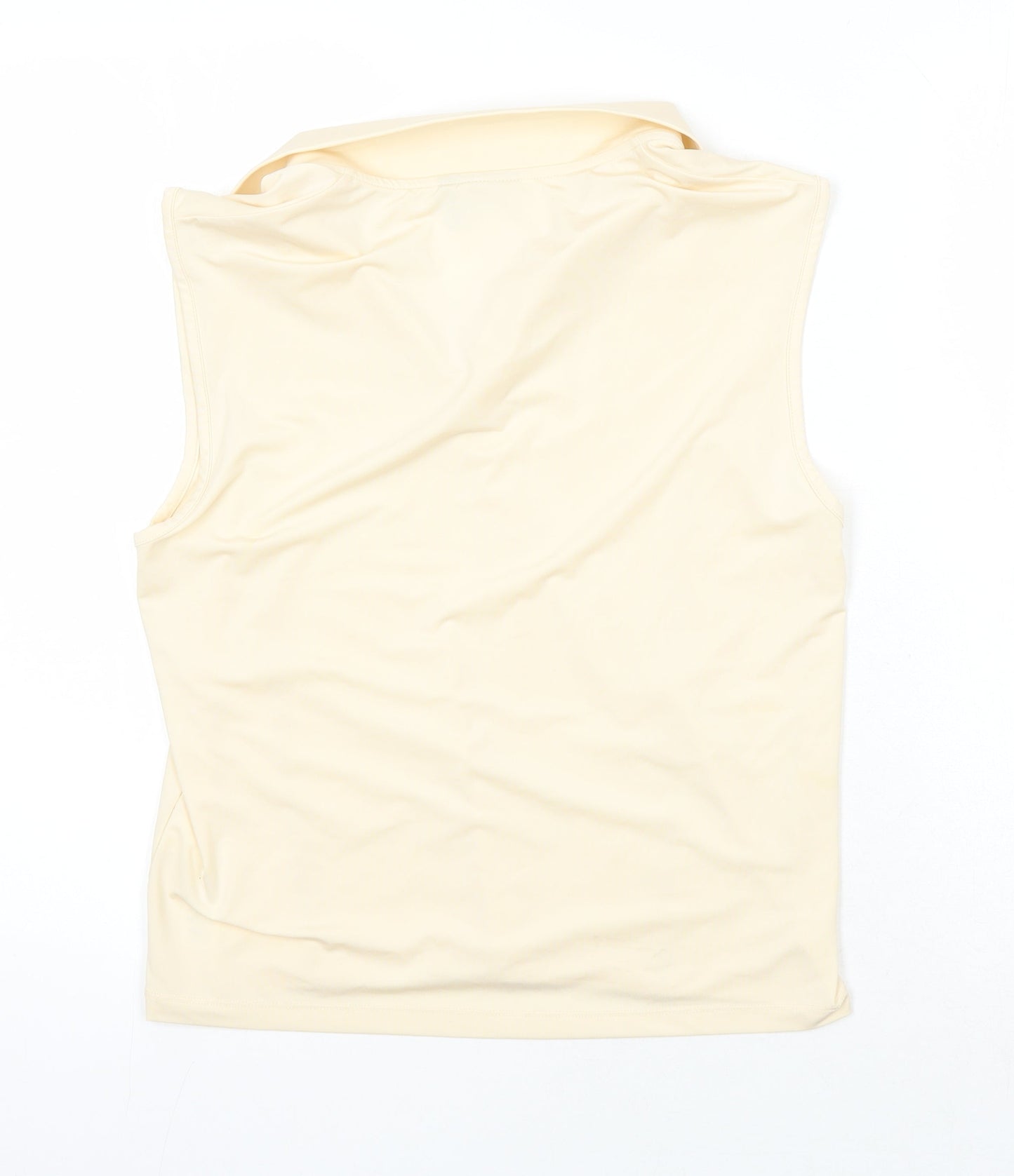 Womens UK Size M ASOS Ivory Basic T-Shirt