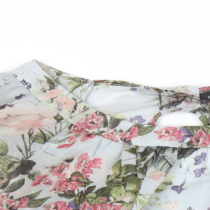 Womens UK Size 8 Dorothy Perkins Multicoloured Tunic Blouse