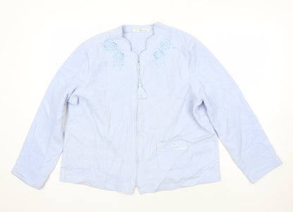 Womens UK Size 12 M&S Blue Jacket