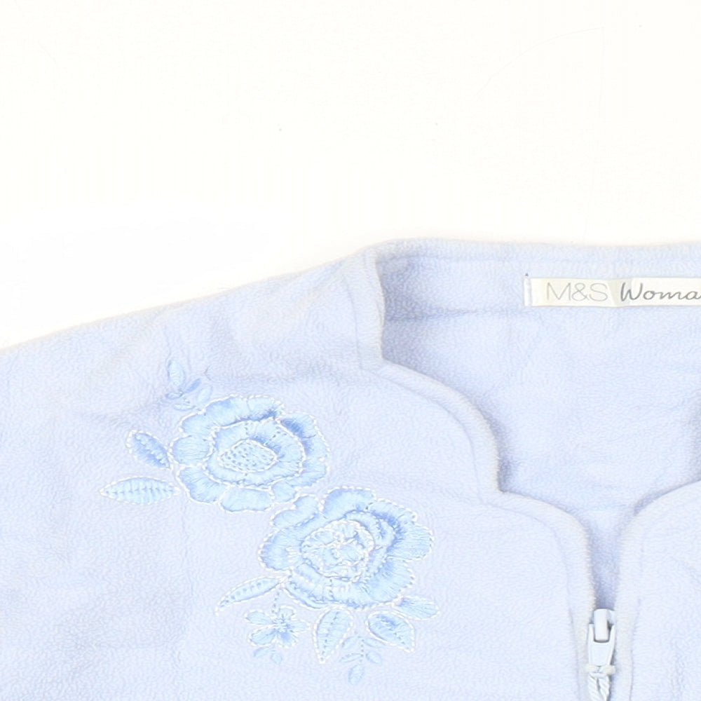 Womens UK Size 12 M&S Blue Jacket