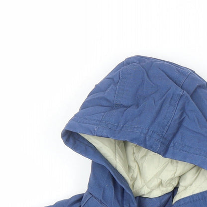 Mothercare Boys Blue Jacket Coat Size 3-6 Months