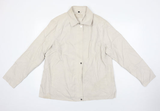 Womens UK Size 18 Katherine Hammond Beige Jacket