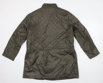 Womens UK Size 16 Being casual Green Jacket