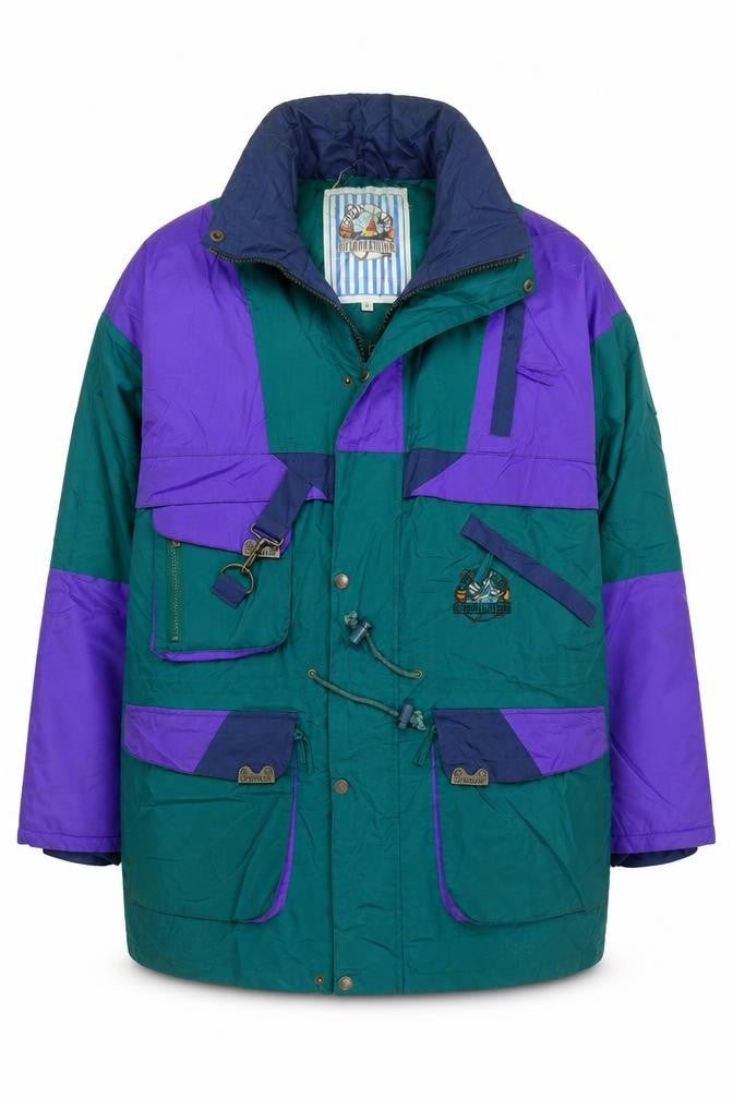 Mens UK Size L Open Air Clothing Multicoloured Jacket