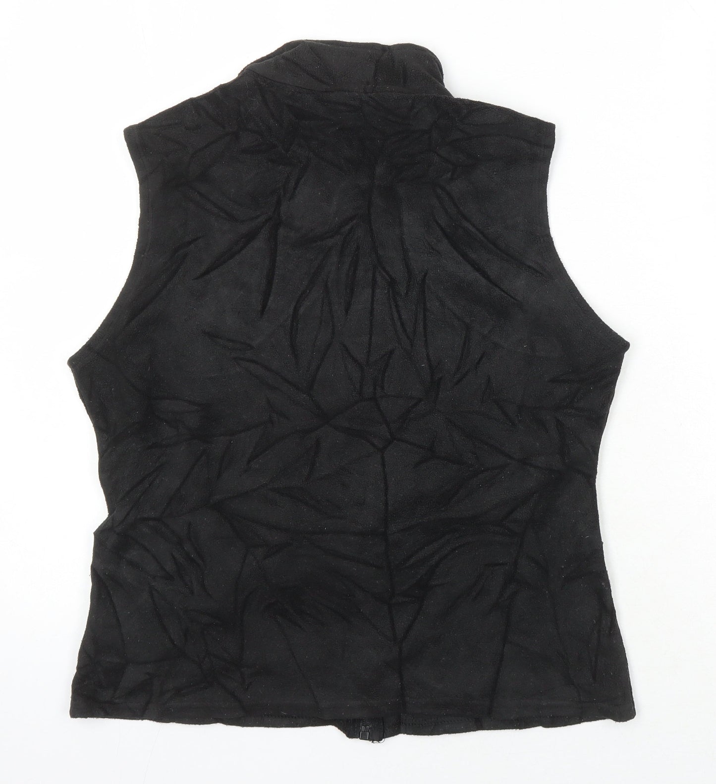 Womens UK Size 12 M&S Black Gilet