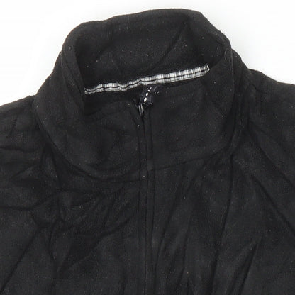 Womens UK Size 12 M&S Black Gilet