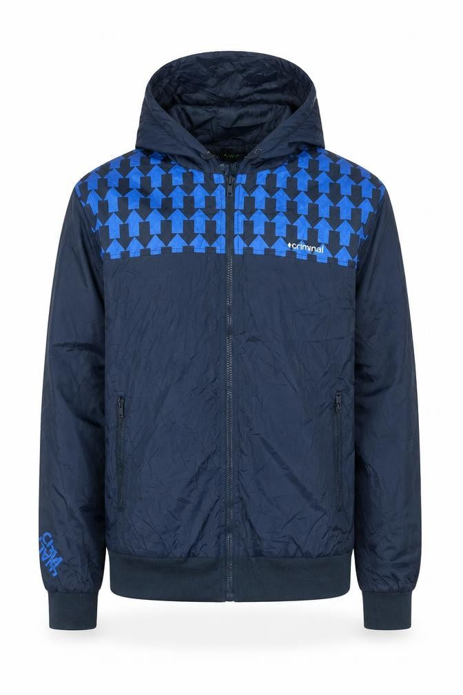 Mens UK Size XL Criminal Blue Jacket