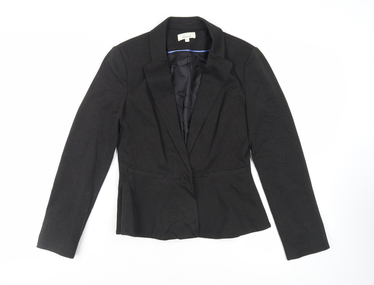 Womens UK Size 10 Linea Black Jacket