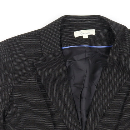 Womens UK Size 10 Linea Black Jacket