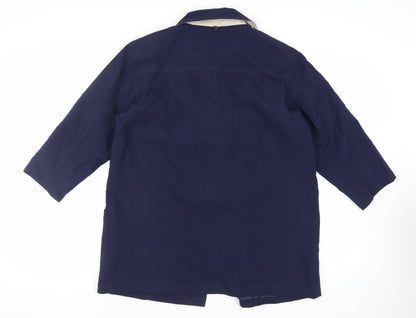Womens UK Size 20 David Barry Blue Jacket